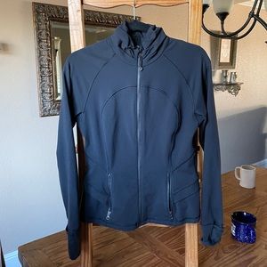 Lululemon black skirted athletic jacket